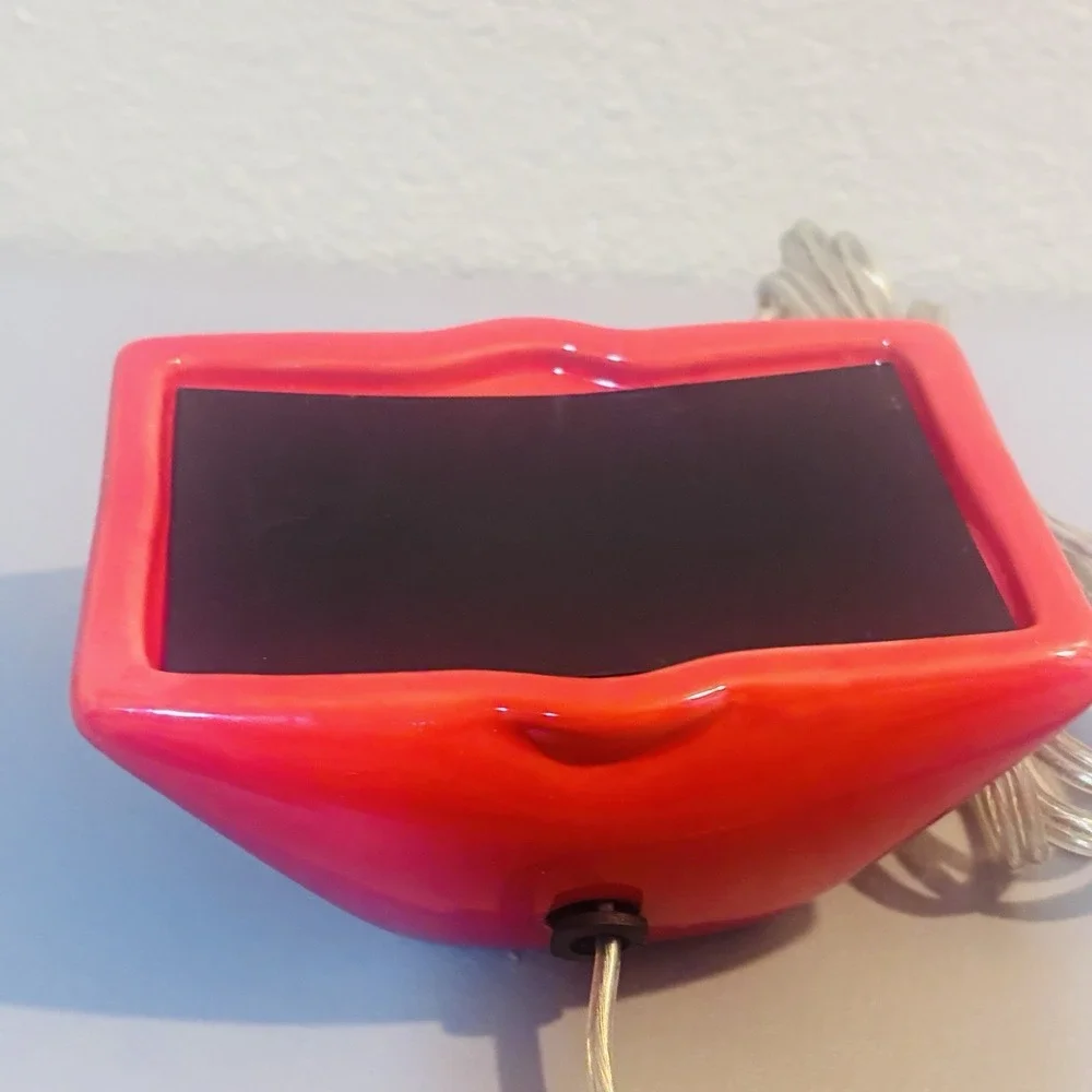 Red Lips Wax Melt Warmer Fragrance Diffuser Electric Essential Oil Ceramic Clean